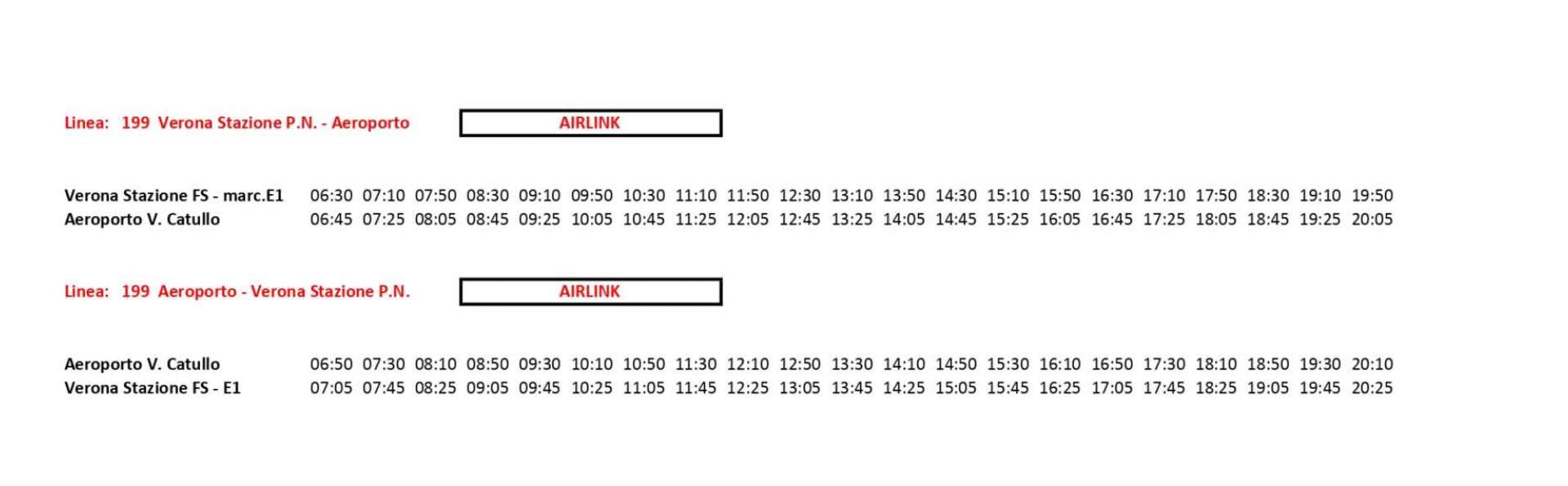 Shuttle Verona Train Station - Catullo Airport